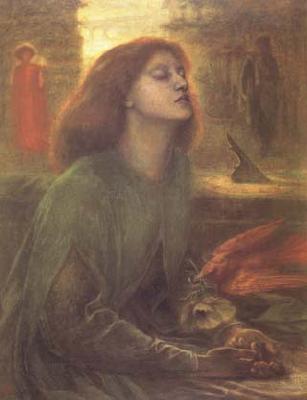 Dante Gabriel Rossetti Beata Beatrix (mk28) oil painting picture